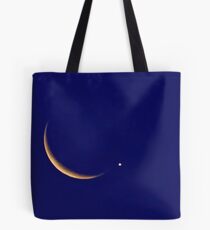 Bolsa de tela Crescent Moon with Venus
