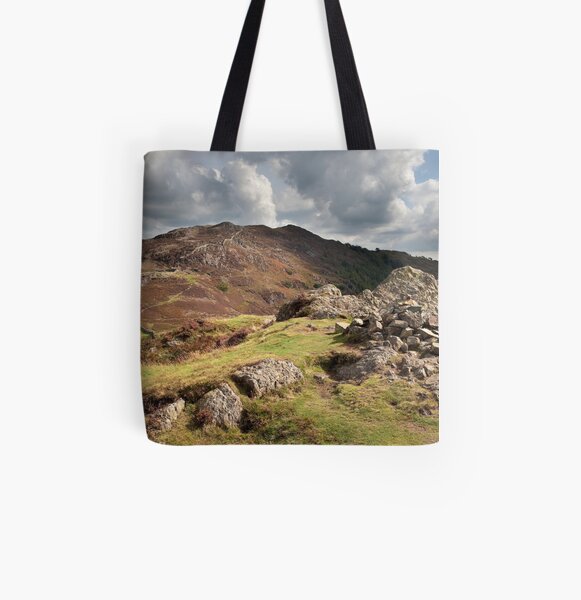 Lingmoor Fell From Side Pike All Over Print Tote Bag