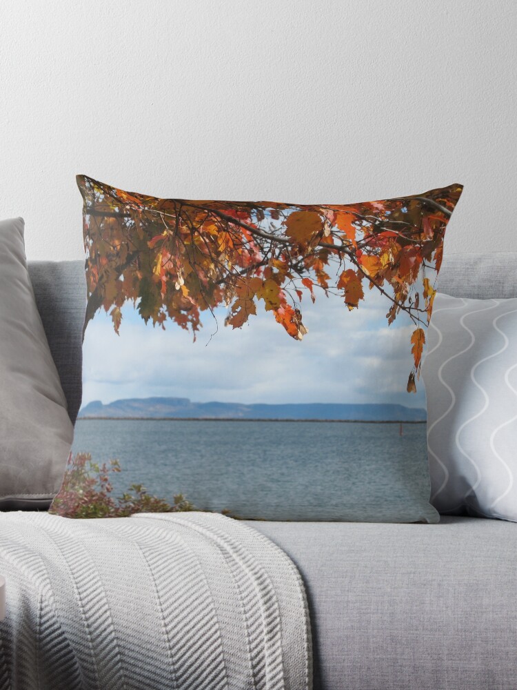 The Sleeping Giant Throw Pillow for Sale by Rochelle Smith