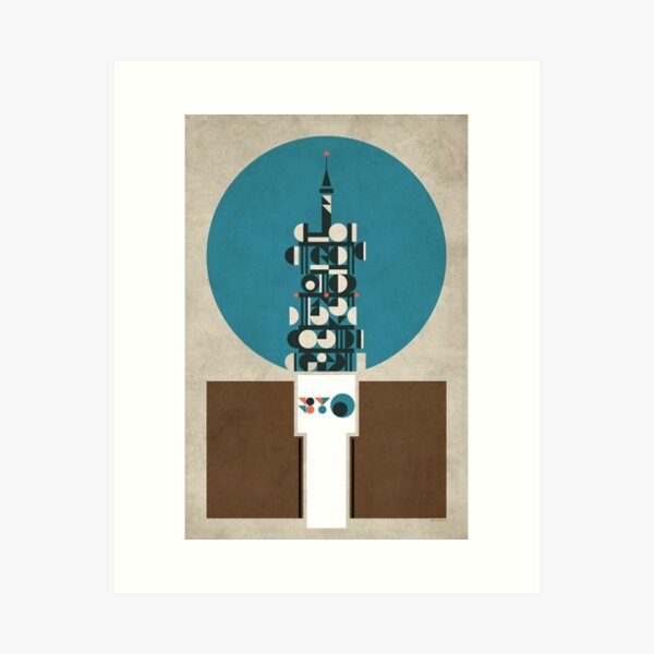 Birmingham BT Tower Art Print