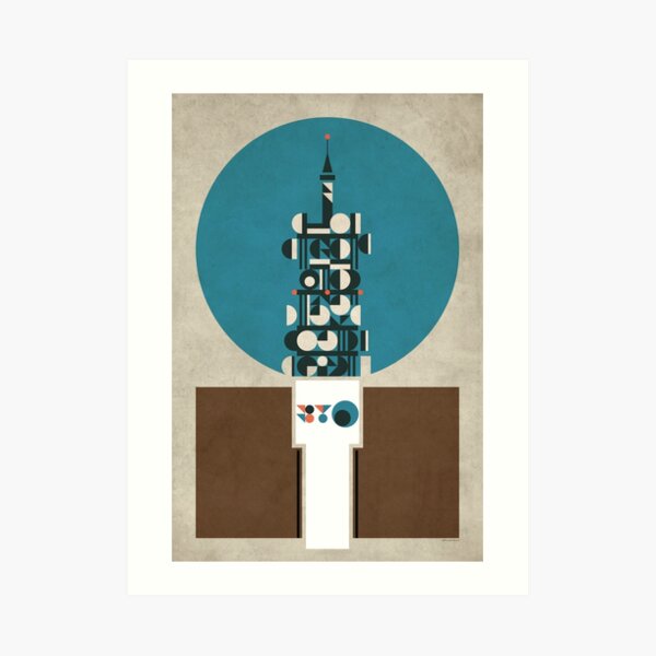 Birmingham BT Tower Art Print