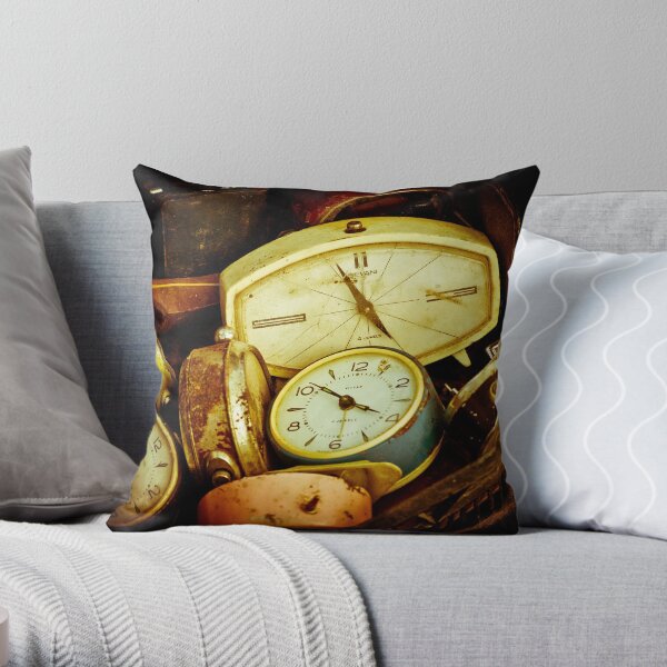 Time Throw Pillow