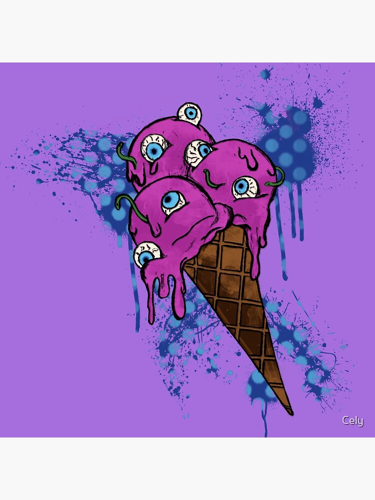 Eye Ball Ice Scream by Cely