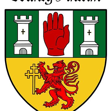 quot County Antrim Ancient Crest quot Sticker for Sale by danastuff Redbubble quot County Antrim Ancient Crest quot Sticker for Sale by danastuff Redbubble