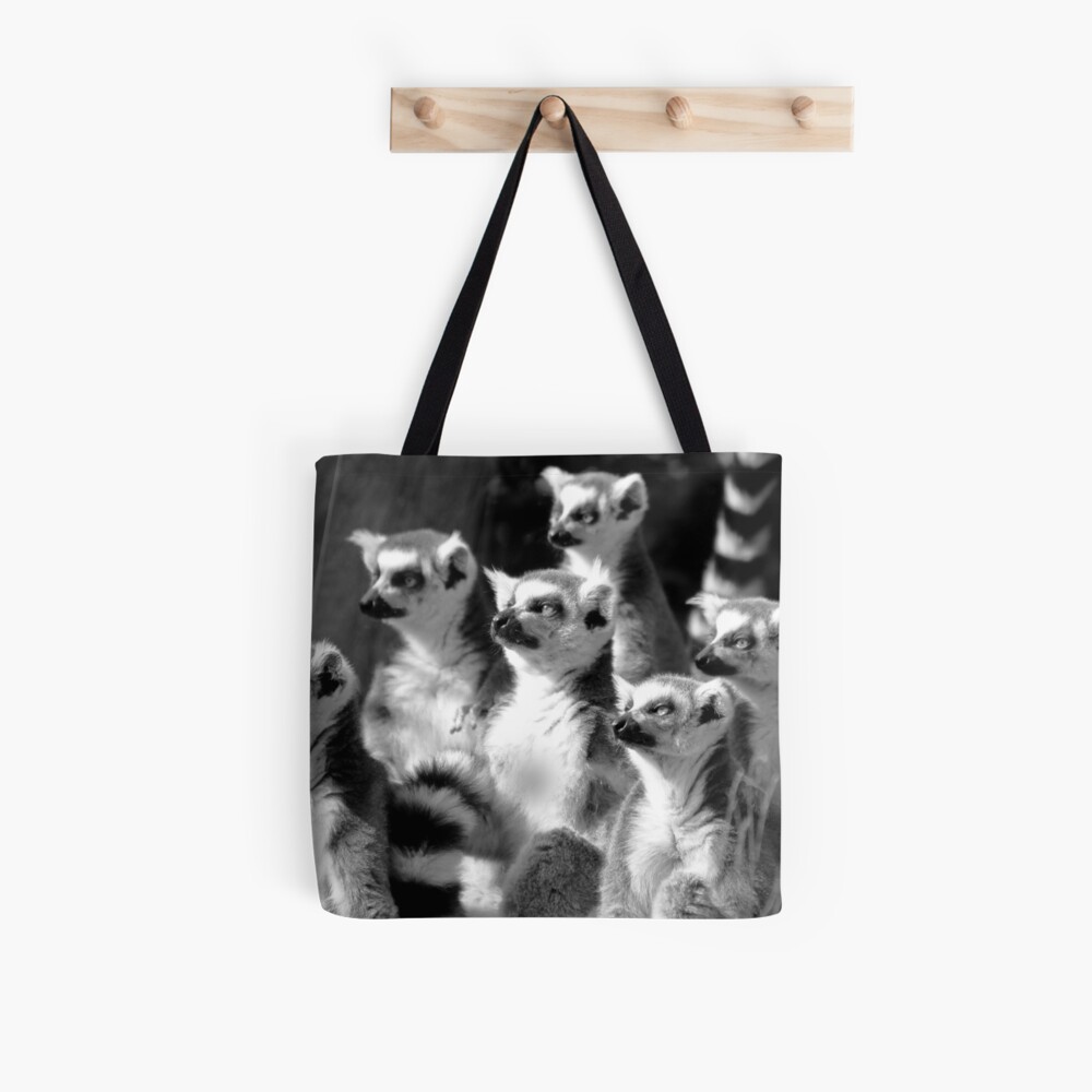 Lemurs Tote Bag