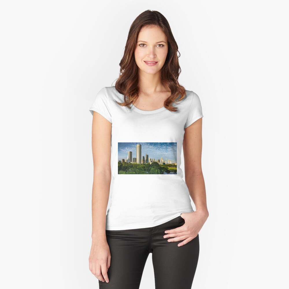 Item preview, Fitted Scoop T-Shirt designed and sold by darren-j-mcleod.