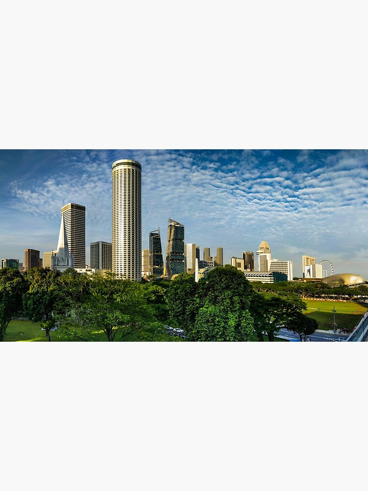 Thumbnail 3 of 3, Canvas Print, Singapore Great City designed and sold by darren-j-mcleod.