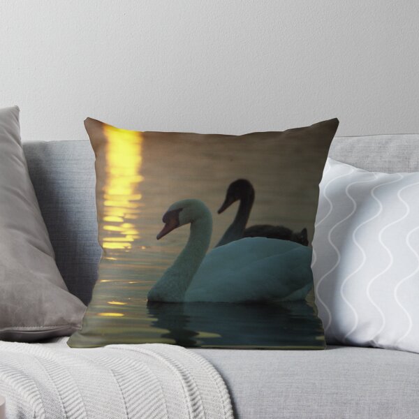 Item preview, Swans at Sunset designed and sold by Michael Haslam.