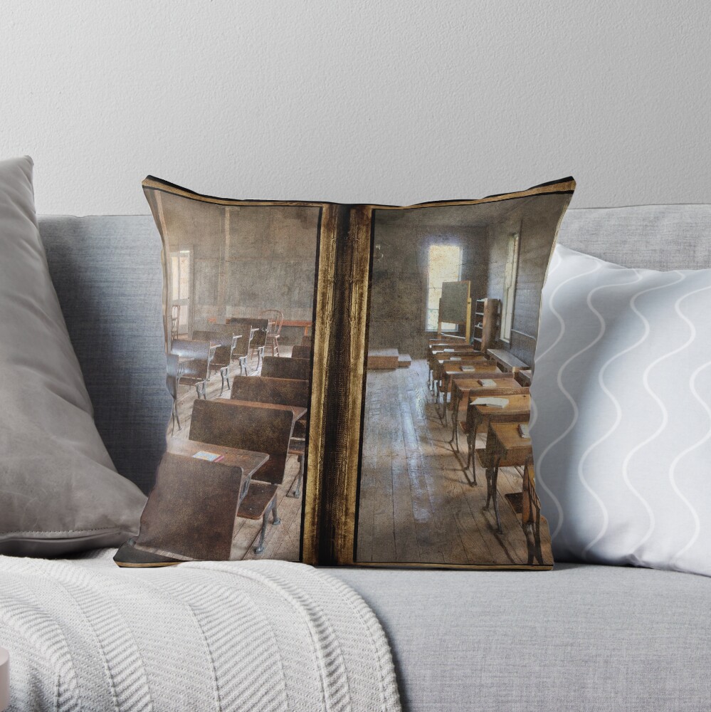 School Days Throw Pillow