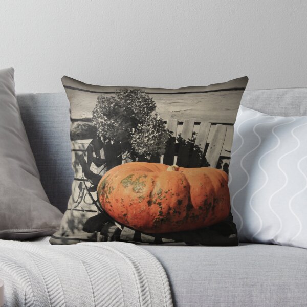 A Harvest Still Life Throw Pillow