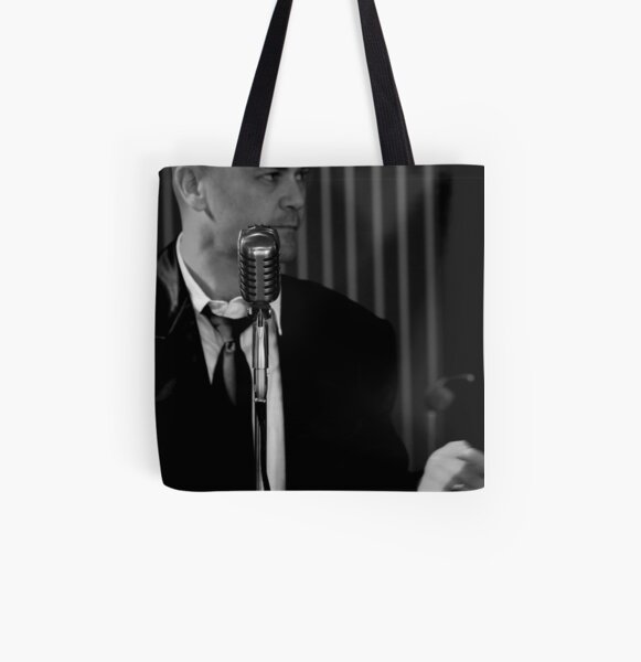 Mr. Crooner All Over Print Tote Bag