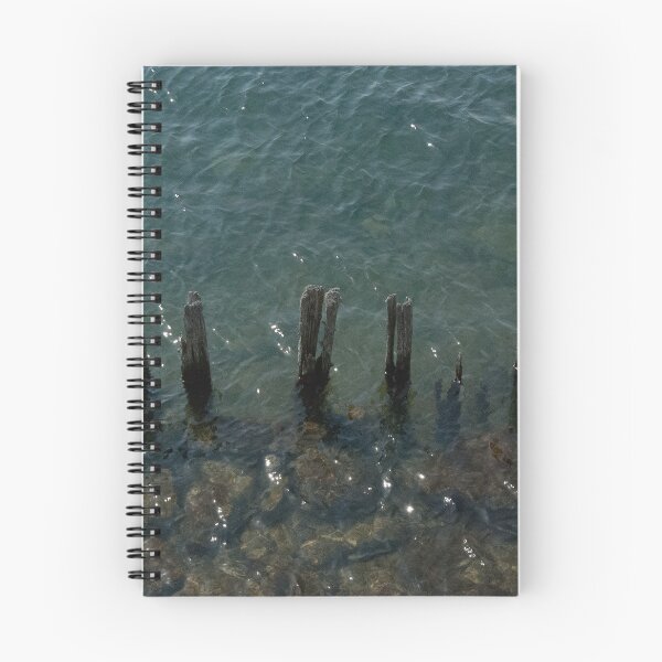 Item preview, Water, Posts and Pebbles. Lake Constance designed and sold by Sue Knowles.
