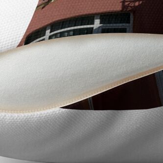 Alternate view of No Escape Throw Pillow