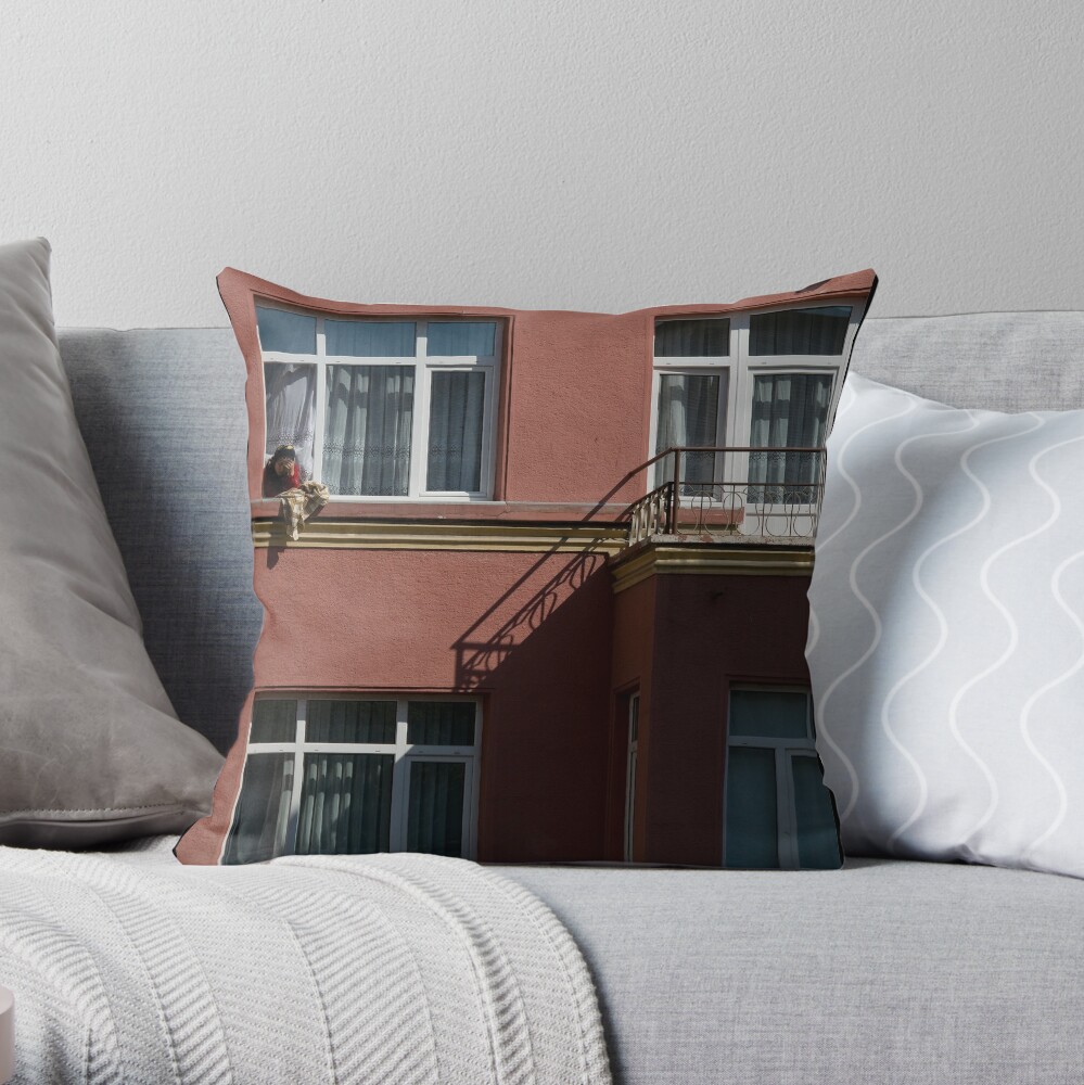 No Escape Throw Pillow