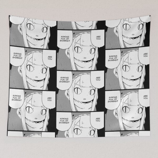 Item preview, Are You Making Fun Of Sharks? | Madoromi-Chan  designed and sold by mangaBear.