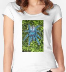 Juvenile Avicularia versicolor Tarantula Women's Fitted Scoop T-Shirt