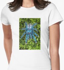 Juvenile Avicularia versicolor Tarantula Women's Fitted T-Shirt