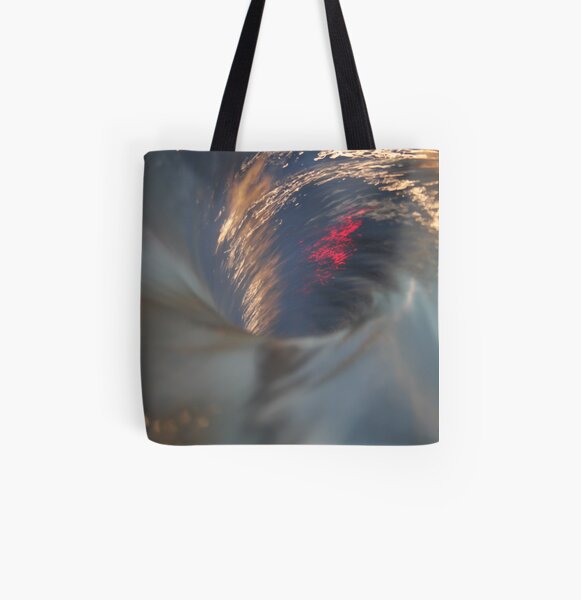 Color Whirl All Over Print Tote Bag