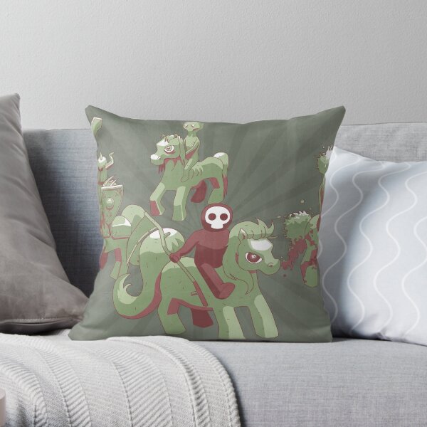 My Little Apocalypse Throw Pillow