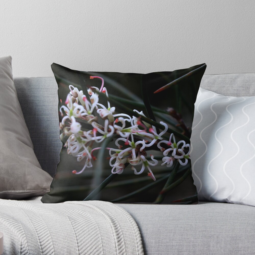 Hakea actites Throw Pillow