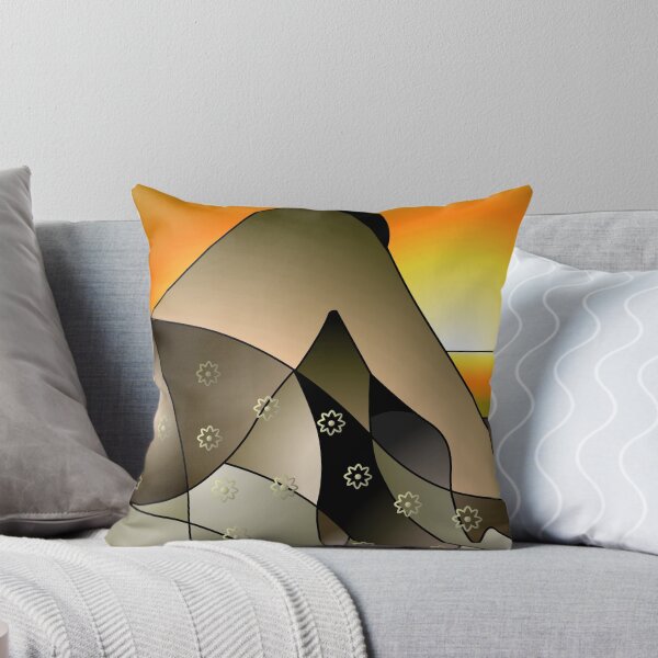 Item preview, Beauty of the legs of the woman sitting on the rock during sun rise	 designed and sold by tillydesign.