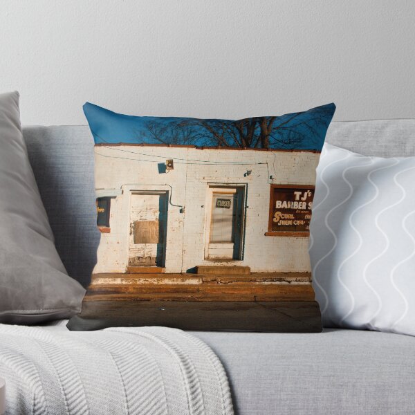 "Glamor Rama" - West Memphis, Arkansas Throw Pillow
