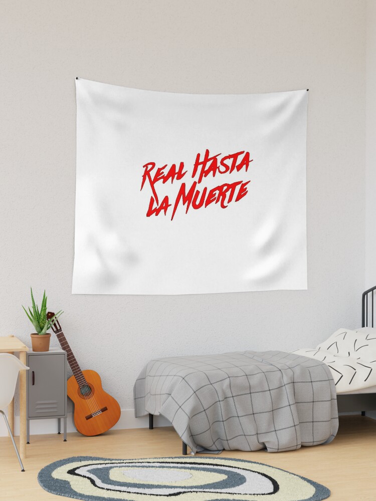 Real Hasta La Muerte Merch Real Hasta La Muerte Tapestry for Sale by  RayessAya