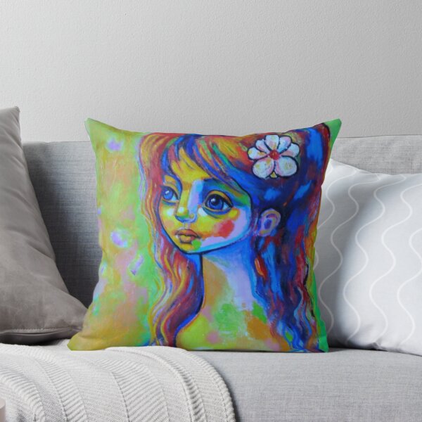 The child born in May Throw Pillow