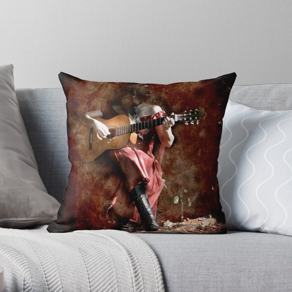 Love Songs Throw Pillow