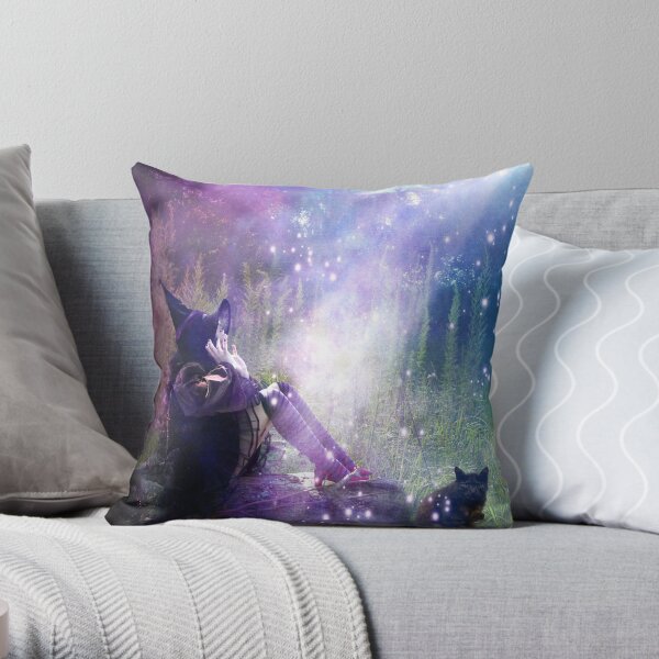 Witchcraft Throw Pillow