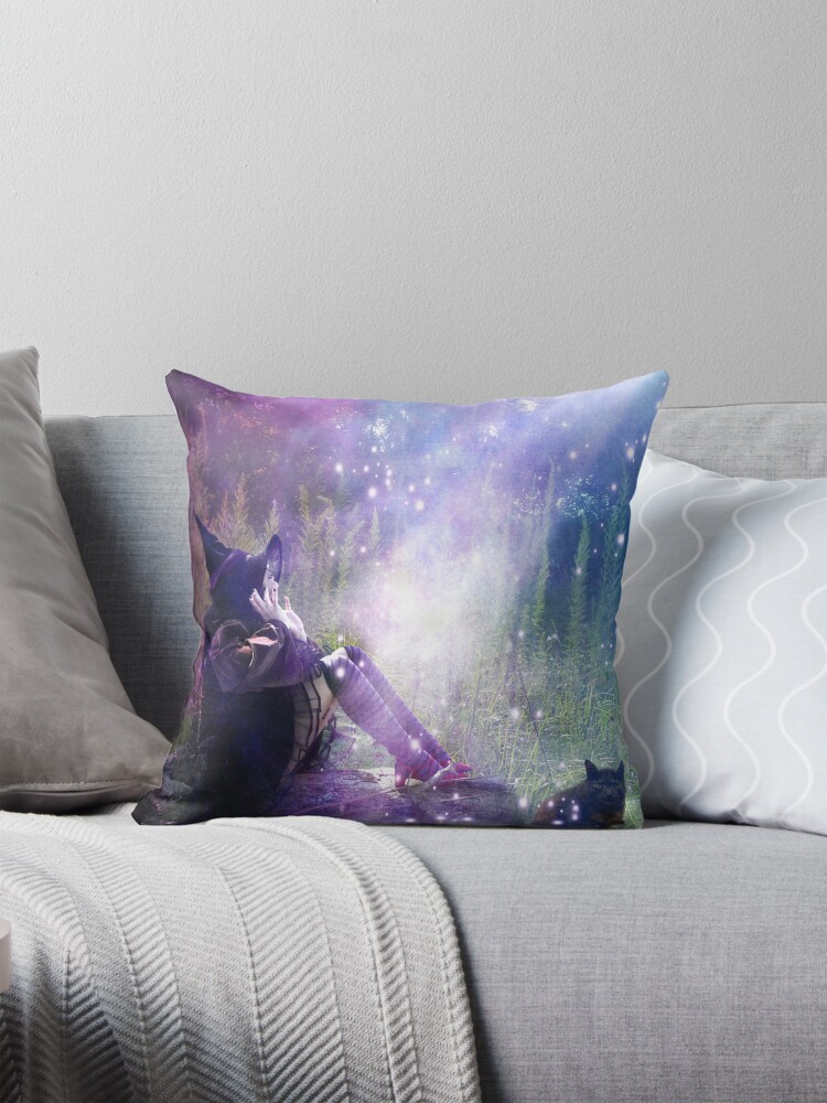 Thumbnail 1 of 4, Pillow, Witchcraft designed and sold by KatarinaSilva.