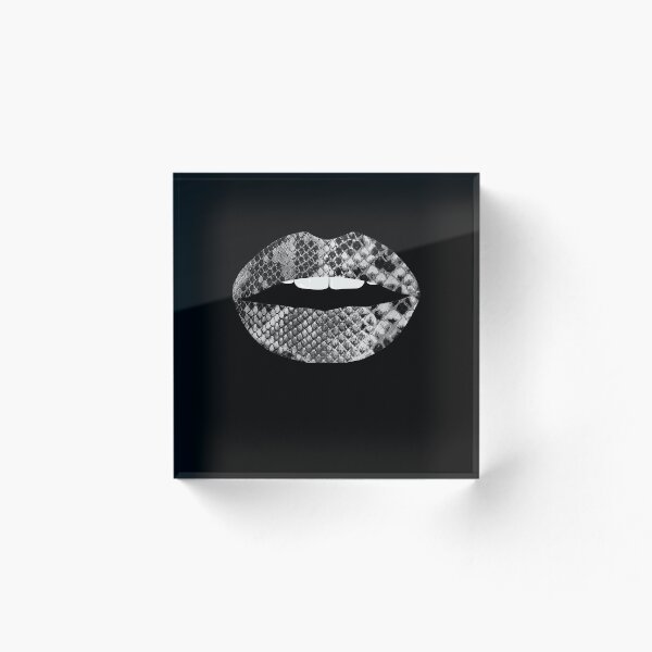 Item preview, Snakes Pattern Lips Snake Skin Print Print Animal Print designed and sold by BornDesign.