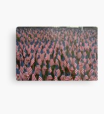For The Fallen Metal Print
