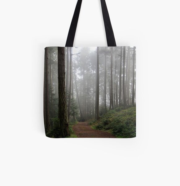 traveling into the mist All Over Print Tote Bag