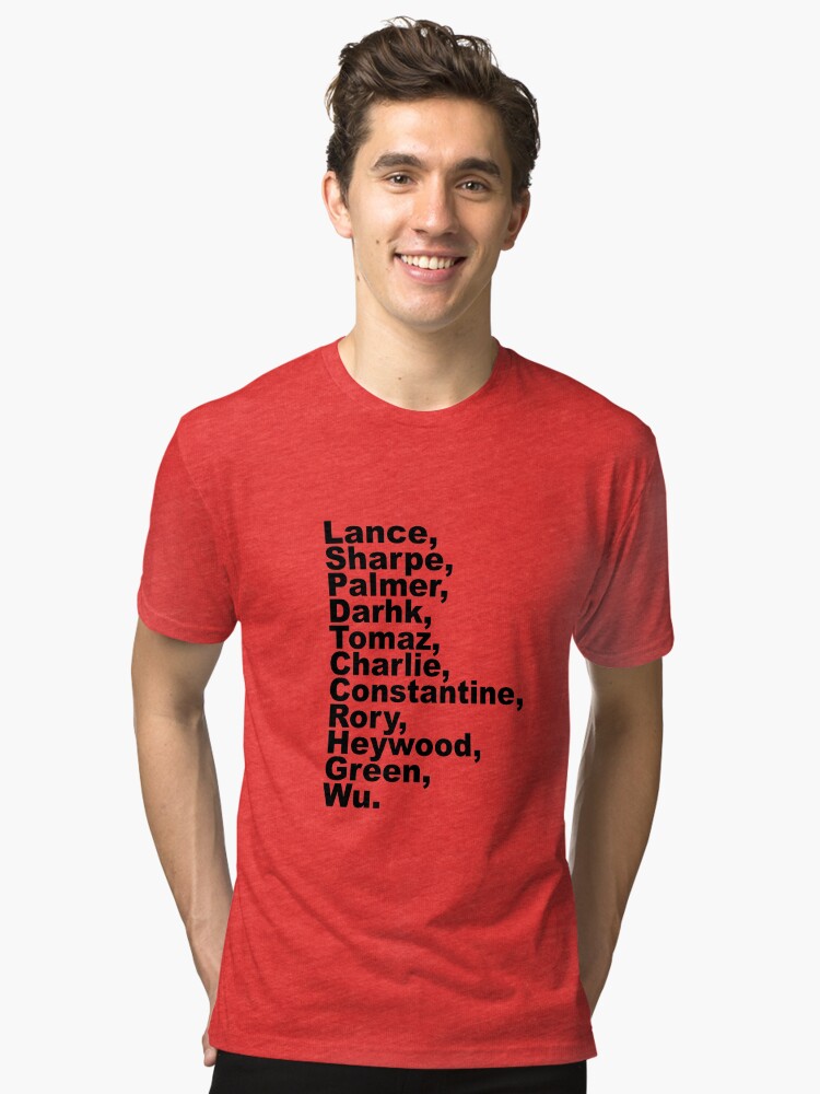 dc legends of tomorrow shirt