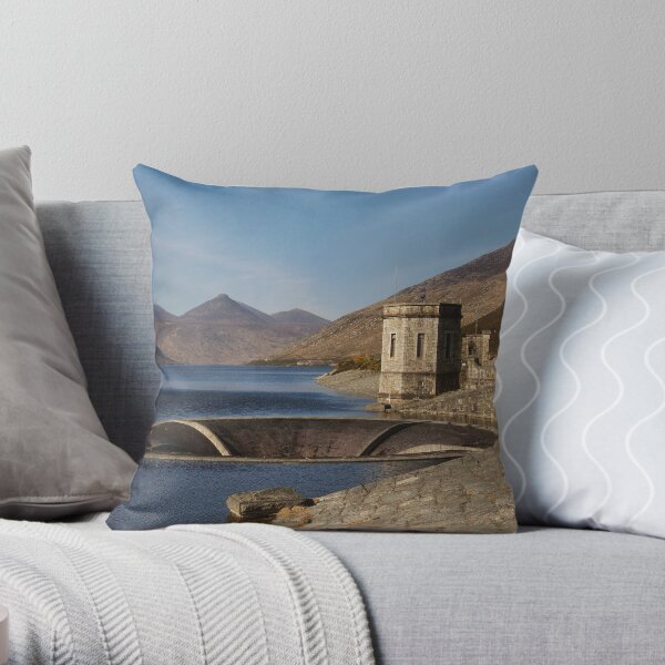 Silent Valley, Co Down Throw Pillow