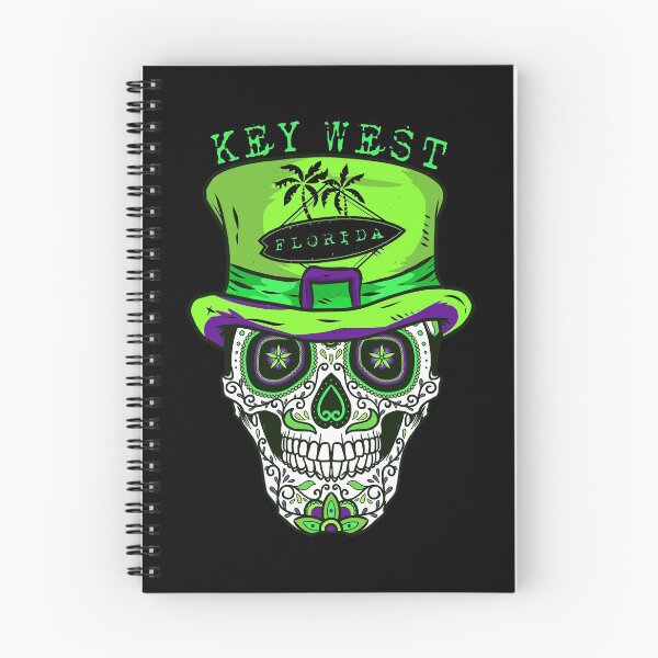 Item preview, Key West Sugar Skull Hat designed and sold by KoolMoDee.