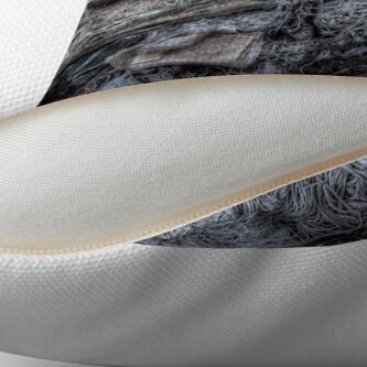 Alternate view of Strung-out Throw Pillow