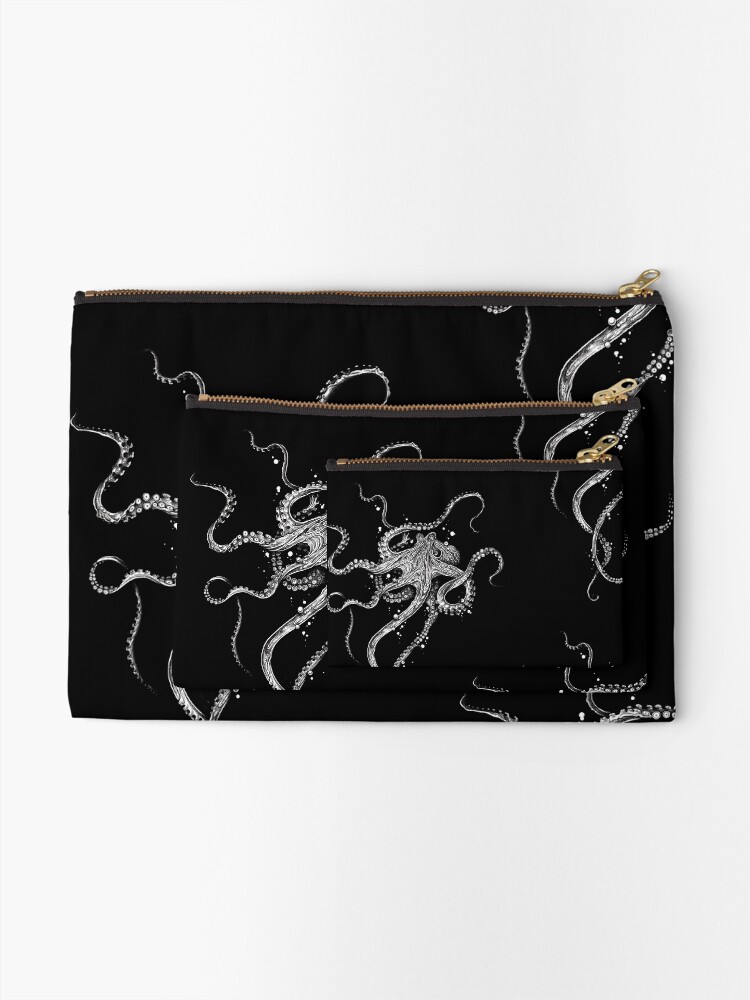 Alternate view of Octopus Zipper Pouch