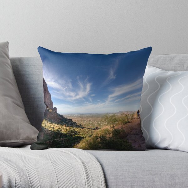 The Hike Out Throw Pillow