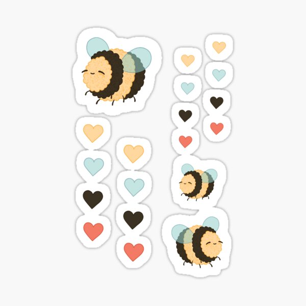 Bee Sticker Set Sticker