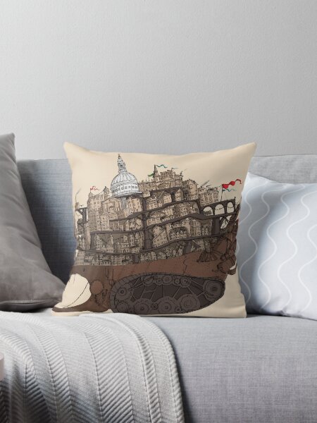 Mortal Engines: London Throw Pillow