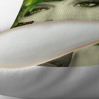Alternate view of It's A Jungle In There! Throw Pillow