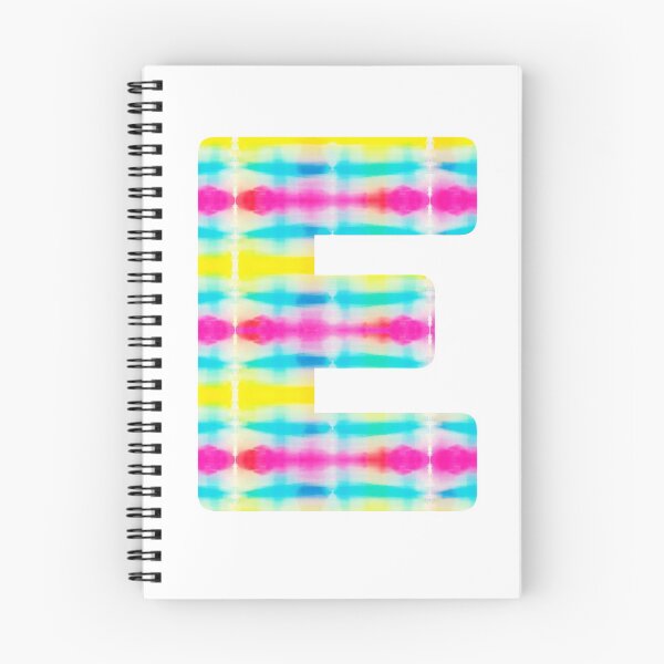 Artikelvorschau, Tie Dye Alphabet E (Großbuchstabe E), Buchstabe E entworfen und verkauft von marosharaf.