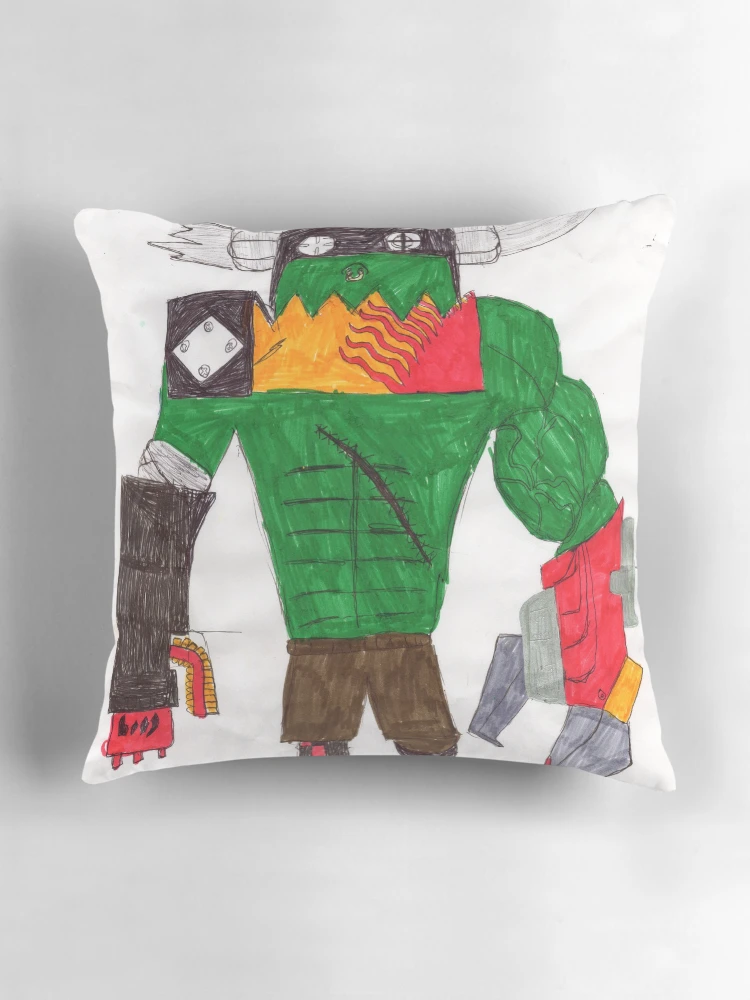 Thumbnail 3 of 4, Pillow, Budding creativity! designed and sold by Roxy66.