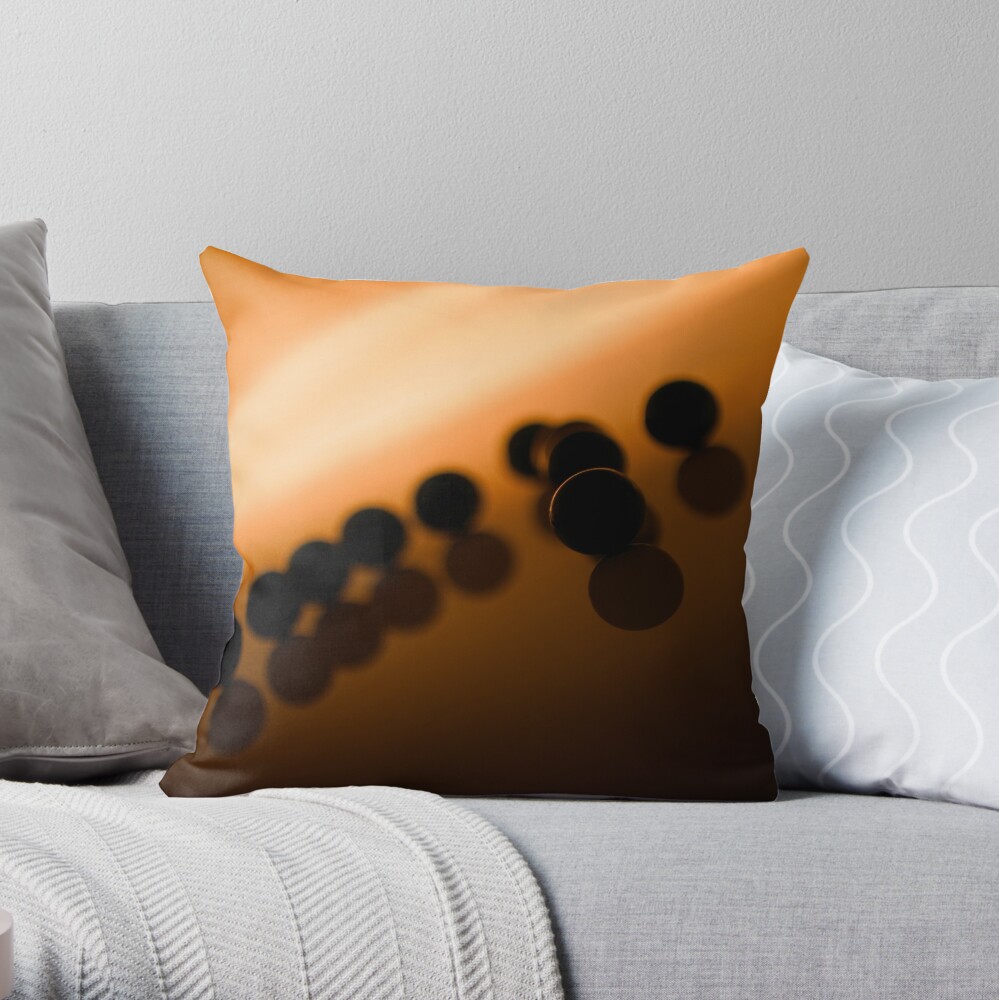 ten Throw Pillow