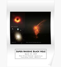 Black Hole M87 Poster