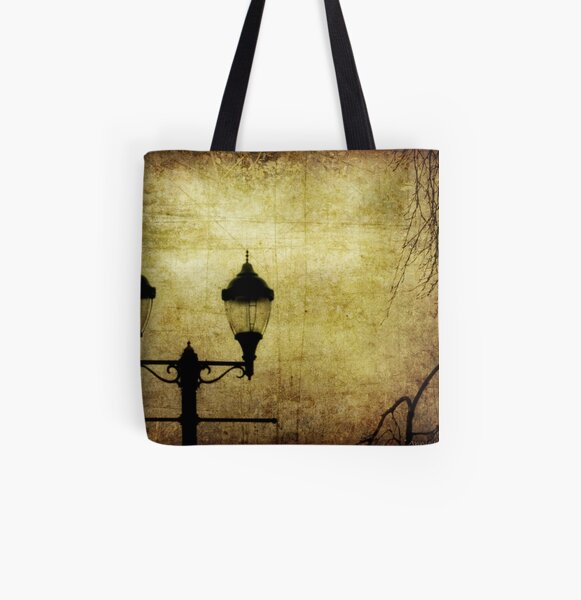 Street Lanterns All Over Print Tote Bag