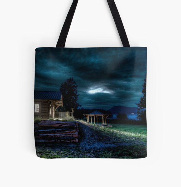 Opening Night at the Library All Over Print Tote Bag
