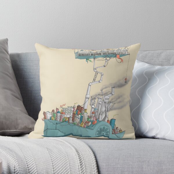 Mortal Engines: Brighton Throw Pillow